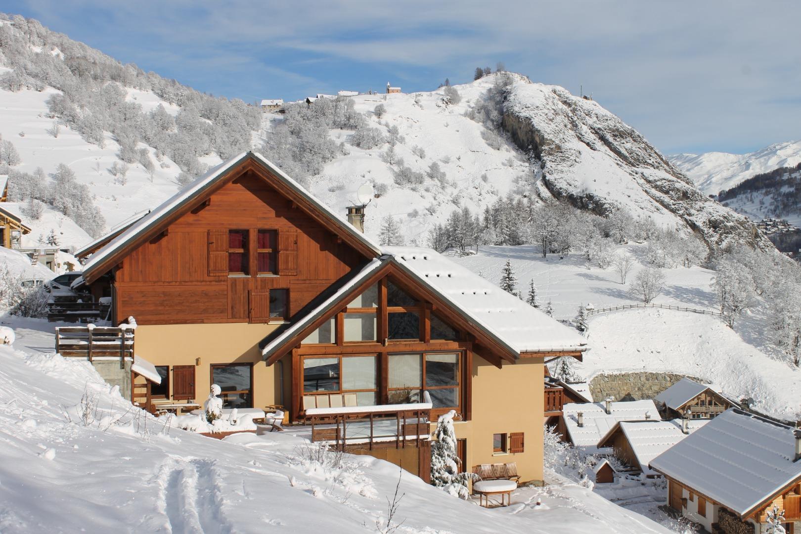 Appartement en chalet dans un très bel environnement !
